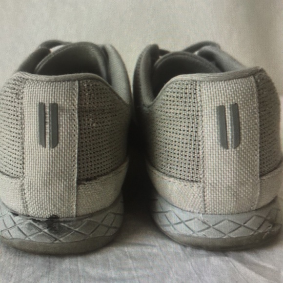 No bull project glacier canvas trainer men’s cream grey sneakers - Picture 4 of 4